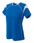 A4 Youth Color Blocked Pullover Top (NG3260), Color 'Royal/White'